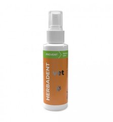 HERBADENT VET PREVENT Bylinný ústní sprej pro psy a kočky, 90 ml