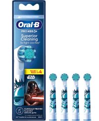 Oral-B Kids PRO EB10S-4 Superior Cleaning náhradní hlavice StarWars, 4ks