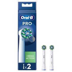 Oral-B PRO Cross Action EB50RX-2 náhradné kefky (white), 2ks