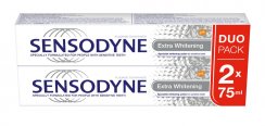 Sensodyne Extra Whitening zubní bělící pasta, 2x75ml
