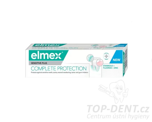 Elmex Sensitive Plus Complete Protection zubná pasta, 75 ml