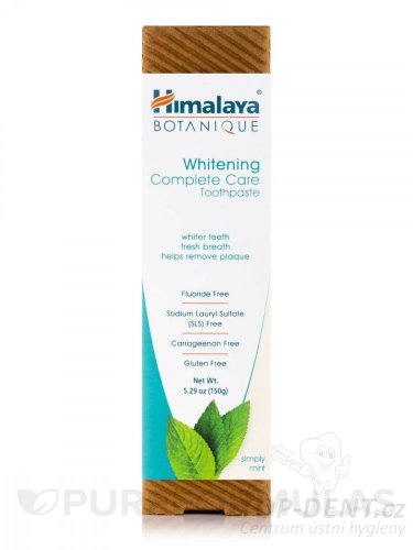 Himalaya Botanique Whitening mint bělící zubní pasta, 150g