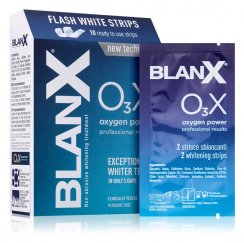 BlanX O3X Flash bělící pásky na zuby bez peroxidu, 10ks