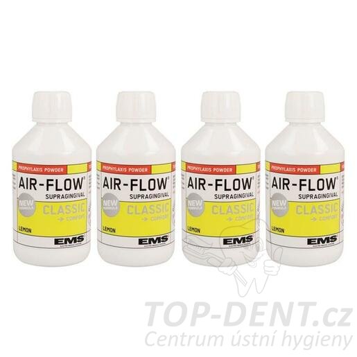 EMS AIR-FLOW® Classic Comfort prášek (lemon), 4x300g :: TOP-DENT