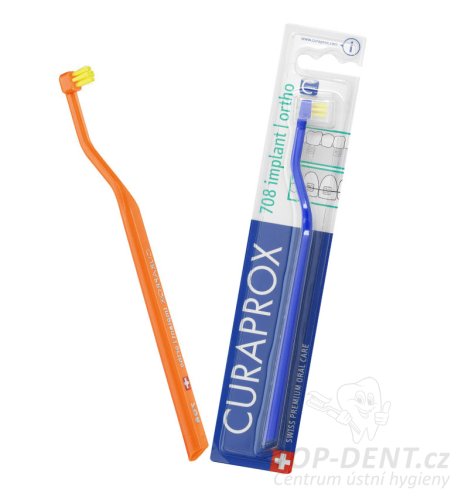 Curaprox CS 708 Implant/Ortho zubná kefka (blister)