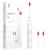 Oclean Flow S White sonický kartáček bílý + 3x hlavice