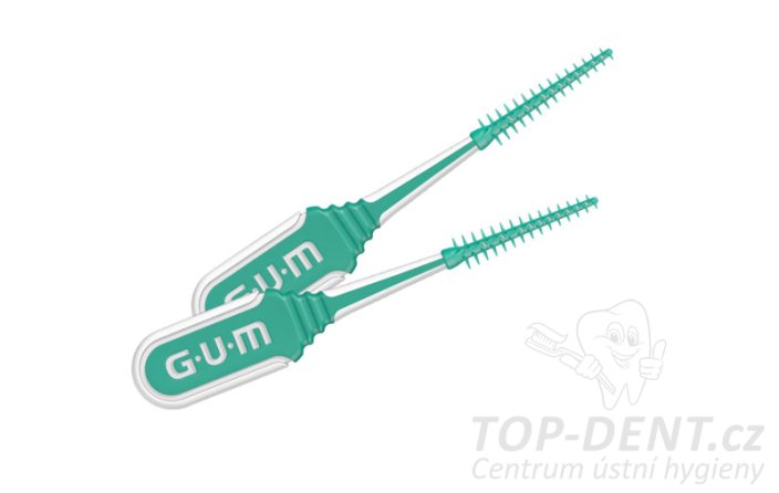GUM Soft-Picks Comfort FLEX pogumovaná párátka (medium), 80ks