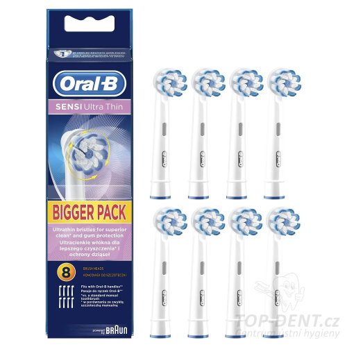 Oral-B Sensi UltraThin EB 60-8 náhradní kartáčky, 8ks