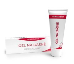 Herbadent PROFESSIONAL bylinný gel na dásně s CHX (0,3 %), 25 g