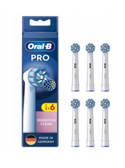 Oral-B PRO Sensitive Clean náhradní hlavice, 6ks