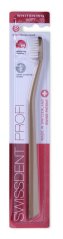 Swissdent Profi Whitening zubná kefka zlatá (SOFT)