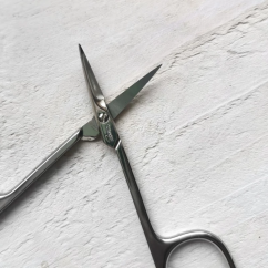 Nůžky záděrkové zahnuté Solingen