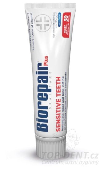 BioRepair Plus Sensitive na citlivé zuby na citlivé zuby, 75ml