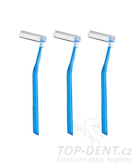 Curaprox plastový držák UHS 470 (modrý), 3ks