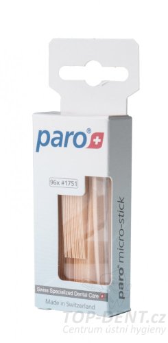 PARO Micro dřevěná párátka, 96ks