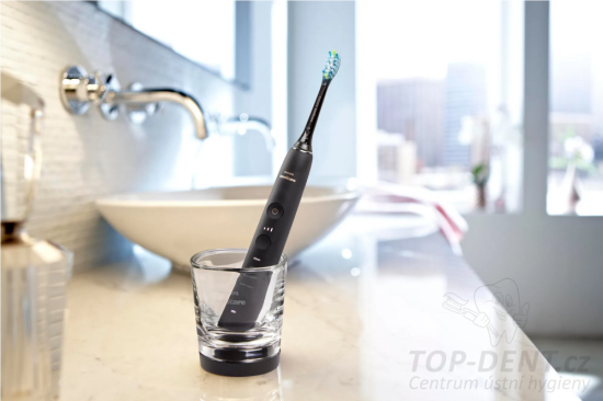 Philips Sonicare 9000 DiamondClean White + Power Flosser Black HX3886/43