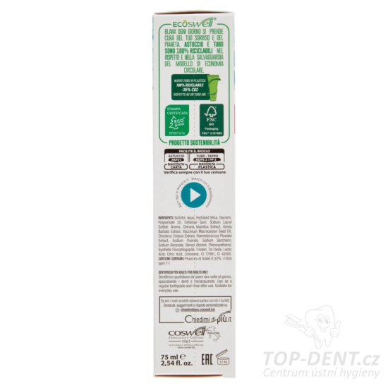 BlanX Fresh White Glacial Complex bělící zubní pasta, 75ml