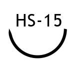 Chirurgické ihly HS-15 sterilné, 48 ks