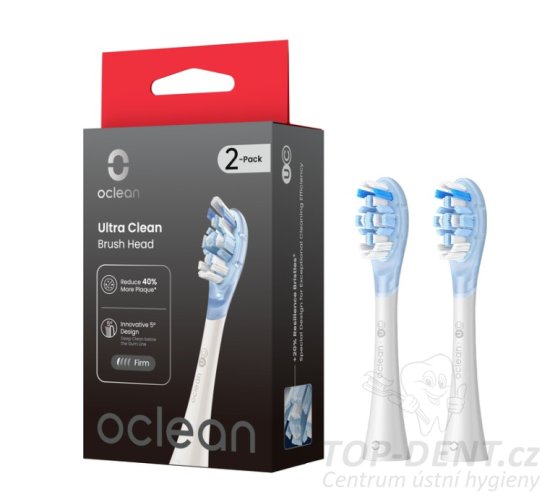 Oclean Ultra Clean náhradní hlavice (bílé), 2ks