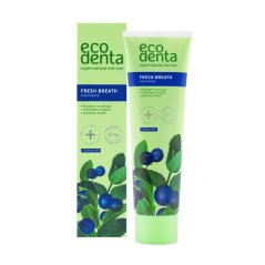 ECODENTA Fresh Breath zubná pasta s extraktom z čučoriedok, 100 ml