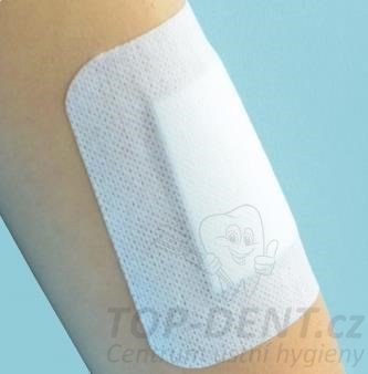 Netkané krytí s absorpční vložkou Elastopor STERIL, sterilní, 6 x 10 cm (50 ks)