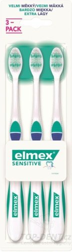 Elmex sensitive zubní kartáček X-soft 3v1 (blistr), 3ks