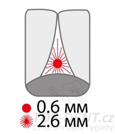 PARO Isola F mezizubní kartáčky 2,6 mm, 5ks