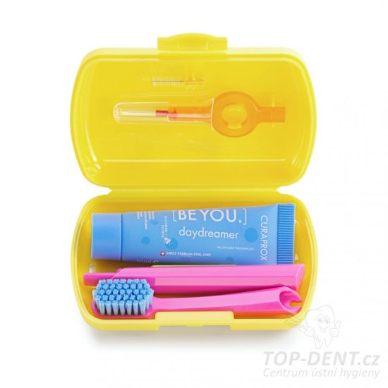 Curaprox Travel set žlutý