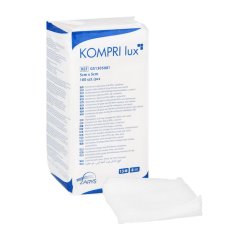 Zarys Kompri lux gázové kompresy 5x5cm nesterilné (13N/8V), 100ks