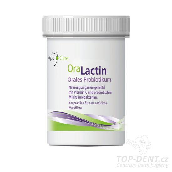 ApaCare OraLactin® žvýkací pastilky s probiotiky, 30ks