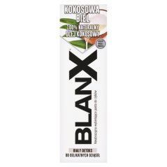 BlanX Coco White bieliaca zubná pasta s kokosovým olejom, 75ml