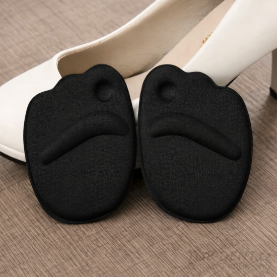 Měkké výstelky do bot přední, 2 ks (černá)