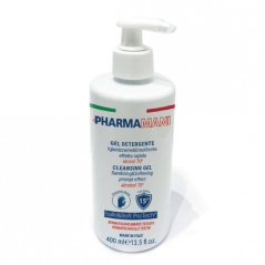 Pharmamani sanitační gel lahvička s pumpičkou, 400ml
