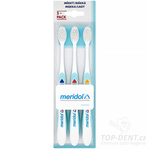 Meridol 3v1 zubní kartáčky, 3ks