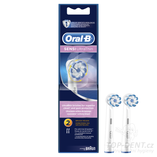 Oral-B Sensi  UltraThin EB 60-2 náhradní kartáčky, 2ks