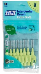 TePe EXTRA SOFT 5 medzizubné kefky 0,8 mm, 8 ks