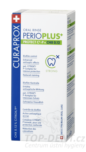 Curaprox Perio Plus+ Protect ústní voda (0,12% CHX), 200ml