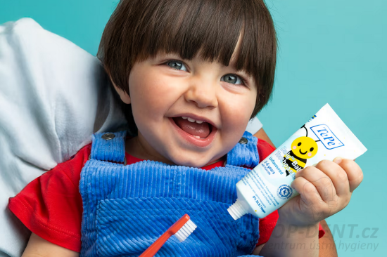 TePe Daily Baby zubní pasta 0-6 let (bez příchuti), 50ml