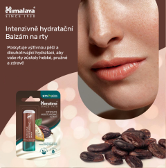 Himalaya Herbals Hydratační tyčinka na rty s kakaovým máslem 4,5g