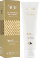 Whitewash Nano Gold bělící pasta s částečky zlata, 75ml