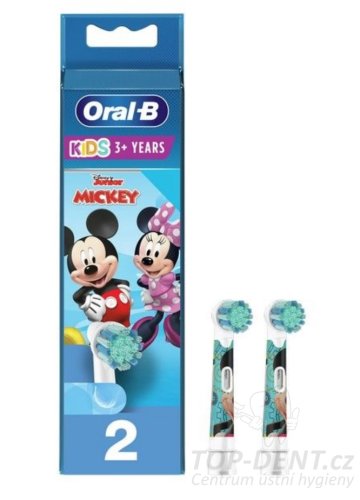 Oral-B Kids EB10S-2 Extra Soft náhradní hlavice Mickey, 2ks