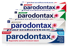 Zubní pasty parodontax