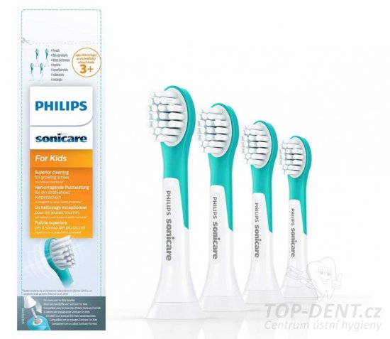 Philips Sonicare For Kids Mini HX6034/33, 4ks