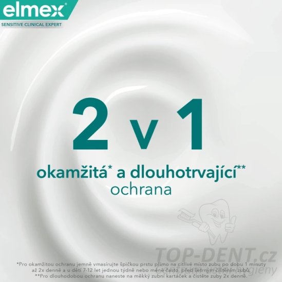 Elmex Sensitive Clinical Expert Instant Care zubní pasta, 75ml
