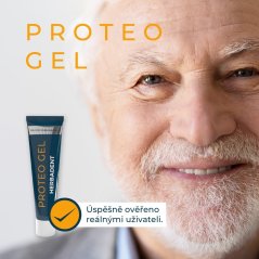 Herbadent PROTEO GÉL pod zubné náhrady / rovnátka, 40 g