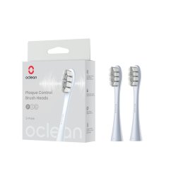 Oclean Plaque Control náhradní hlavice Medium (stříbrná), 2ks