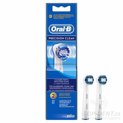 Oral-B Precision Clean EB 20-2 náhradní kartáčky, 2ks