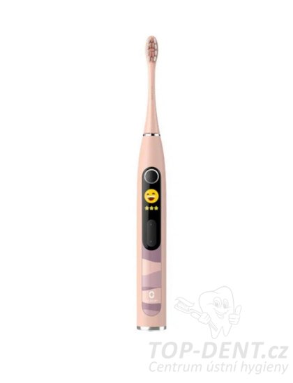 Oclean X10 sonický kartáček Pink (růžový)