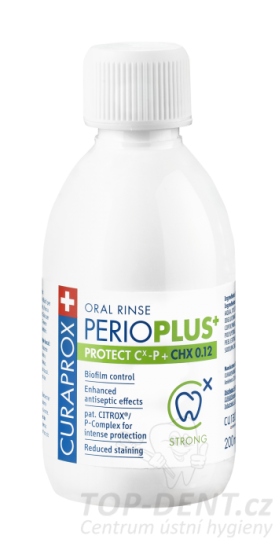 Curaprox Perio Plus+ Protect ústní voda (0,12% CHX), 200ml