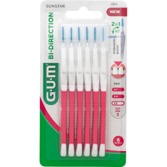 GUM Bi-direction mezizubní kartáčky ISO 3 (1,2 mm), 6ks